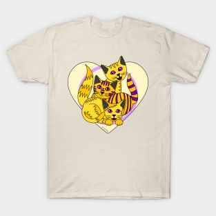 Three Intersex Kitties T-Shirt